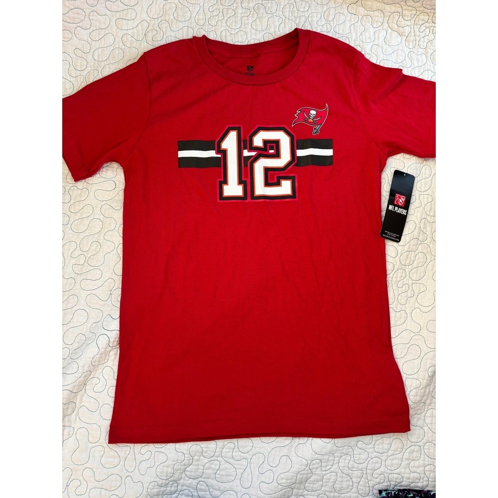 Tampa Bay Buccaneers Tom Brady Boy's Shirt Size XL (14/16)